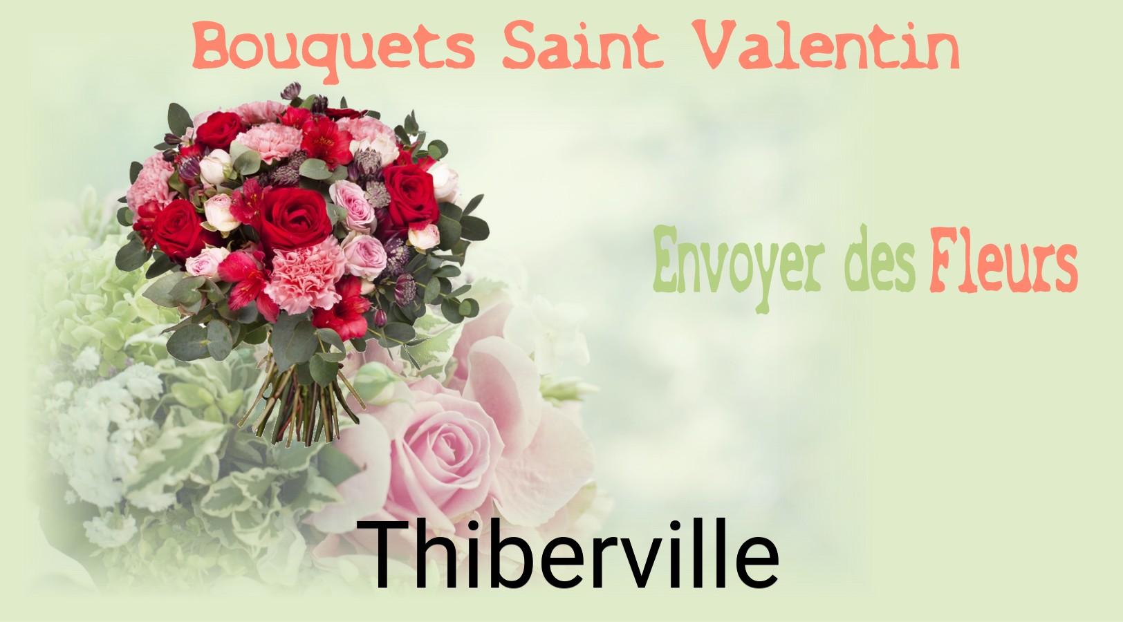 Roses de Saint-Valentin livrées à Thiberville